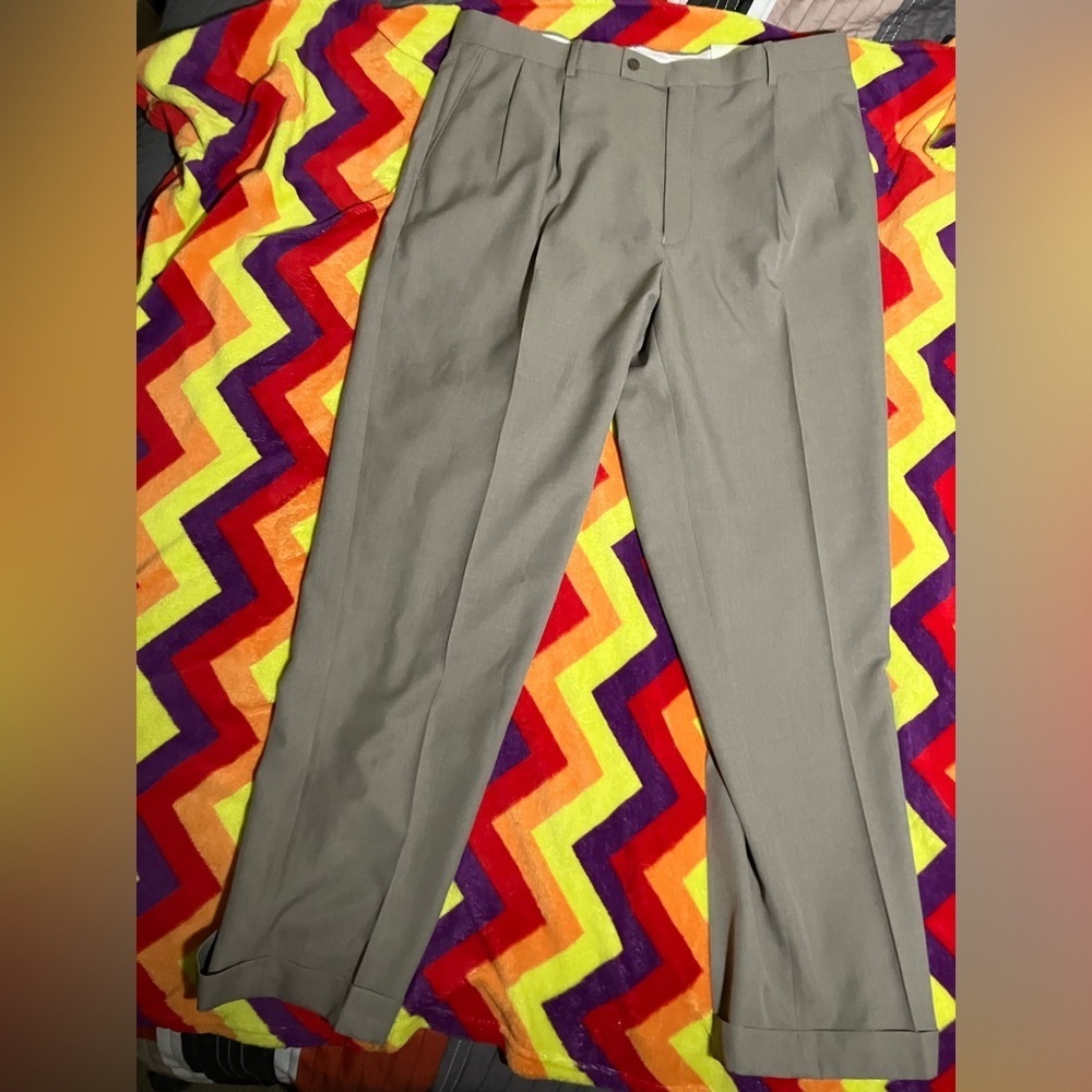 Alan Flusser 2 pleat pants nwt